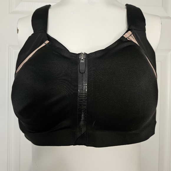Victoria sport Other - Victoria Sport Bra Front Zip Racerback Size 38DD